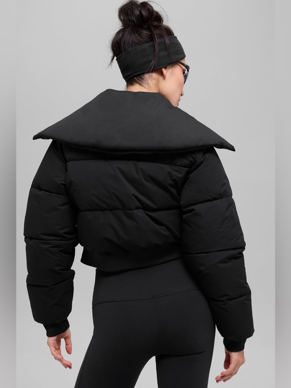 ALO Captivate Puffer in Black - Large - Picture 3 of 10